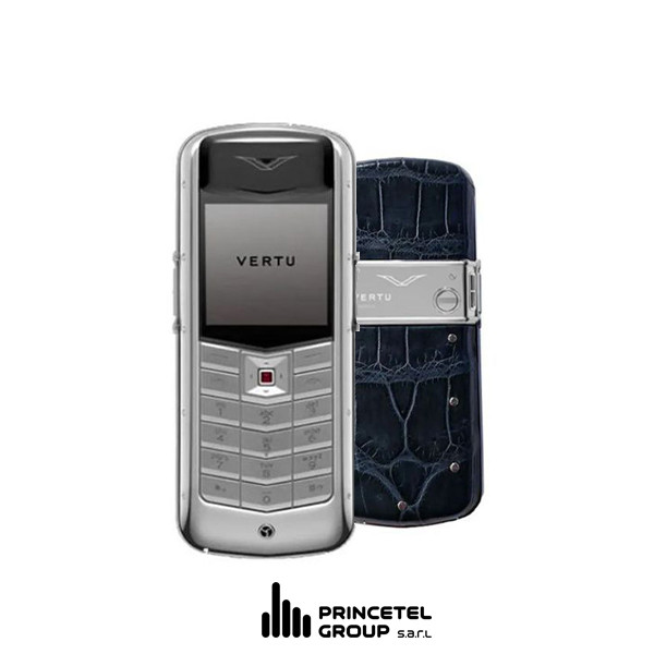 Vertu Constellation 2006 Leather Dark Blue Alligator - mobile shop in Hamra, Beirut, Lebanon. New and used phones, iPhone, Samsung, Huawei, Xiaomi, Oppo, Realme, Honor, Google Pixel, tablets, laptops, computers, and accessories. متجر موبايلات في الحمرا، بيروت، لبنان. هواتف جديدة ومستعملة، آيفون، سامسونج، هواوي، شاومي، أوبو، ريلمي، هونر، جوجل بيكسل، أجهزة لوحية، لابتوبات، كمبيوترات، واكسسوارات.