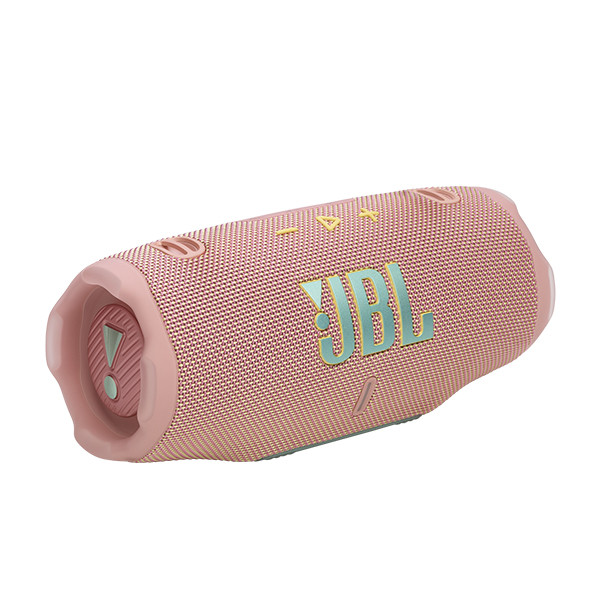 JBL Charge6  Splashproof Portable Bluetooth  Speaker - Pink - mobile shop in Hamra, Beirut, Lebanon. New and used phones, iPhone, Samsung, Huawei, Xiaomi, Oppo, Realme, Honor, Google Pixel, tablets, laptops, computers, and accessories. متجر موبايلات في الحمرا، بيروت، لبنان. هواتف جديدة ومستعملة، آيفون، سامسونج، هواوي، شاومي، أوبو، ريلمي، هونر، جوجل بيكسل، أجهزة لوحية، لابتوبات، كمبيوترات، واكسسوارات.