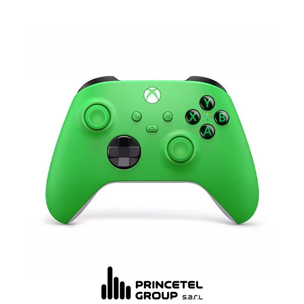 X BOX Velocity Green  Wireless Controller - mobile shop in Hamra, Beirut, Lebanon. New and used phones, iPhone, Samsung, Huawei, Xiaomi, Oppo, Realme, Honor, Google Pixel, tablets, laptops, computers, and accessories. متجر موبايلات في الحمرا، بيروت، لبنان. هواتف جديدة ومستعملة، آيفون، سامسونج، هواوي، شاومي، أوبو، ريلمي، هونر، جوجل بيكسل، أجهزة لوحية، لابتوبات، كمبيوترات، واكسسوارات.