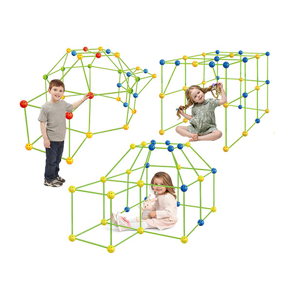 Kids Fort Building Kit, DIY Play Tent Making Set Den Building Kit Construction Toys, Build Your Own Den Kit big, mobiles, lebanon, samsung, iphones, new, used, laptops, computers, huawei, phone, mobile prices in lebanon,mobile prices
