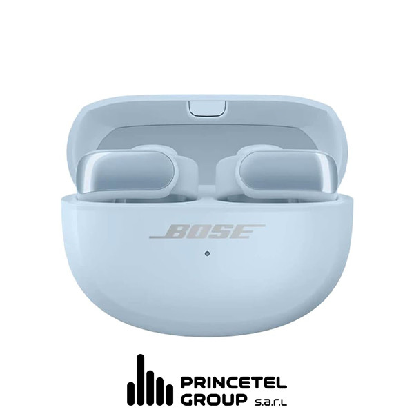 Bose Ultra Open True Wireless Earbuds Moon stone Blue - mobile shop in Hamra, Beirut, Lebanon. New and used phones, iPhone, Samsung, Huawei, Xiaomi, Oppo, Realme, Honor, Google Pixel, tablets, laptops, computers, and accessories. متجر موبايلات في الحمرا، بيروت، لبنان. هواتف جديدة ومستعملة، آيفون، سامسونج، هواوي، شاومي، أوبو، ريلمي، هونر، جوجل بيكسل، أجهزة لوحية، لابتوبات، كمبيوترات، واكسسوارات.