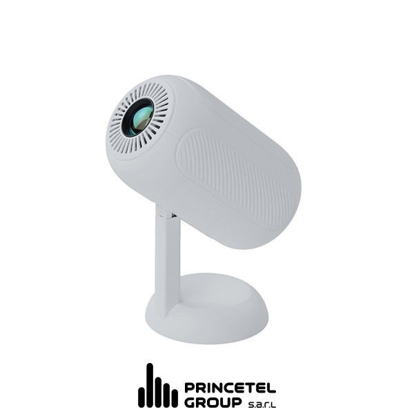 Green Lion Venus4K Portable Projector - White - mobile shop in Hamra, Beirut, Lebanon. New and used phones, iPhone, Samsung, Huawei, Xiaomi, Oppo, Realme, Honor, Google Pixel, tablets, laptops, computers, and accessories. متجر موبايلات في الحمرا، بيروت، لبنان. هواتف جديدة ومستعملة، آيفون، سامسونج، هواوي، شاومي، أوبو، ريلمي، هونر، جوجل بيكسل، أجهزة لوحية، لابتوبات، كمبيوترات، واكسسوارات.