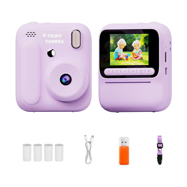 Camera Digital Mini Pr-07- Purple - mobile shop in Hamra, Beirut, Lebanon. New and used phones, iPhone, Samsung, Huawei, Xiaomi, Oppo, Realme, Honor, Google Pixel, tablets, laptops, computers, and accessories. متجر موبايلات في الحمرا، بيروت، لبنان. هواتف جديدة ومستعملة، آيفون، سامسونج، هواوي، شاومي، أوبو، ريلمي، هونر، جوجل بيكسل، أجهزة لوحية، لابتوبات، كمبيوترات، واكسسوارات.