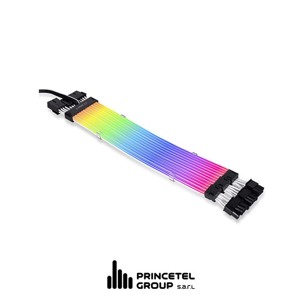 Lian Li Strimer Plus Cable Triple 8 Pin Extendable - mobile shop in Hamra, Beirut, Lebanon. New and used phones, iPhone, Samsung, Huawei, Xiaomi, Oppo, Realme, Honor, Google Pixel, tablets, laptops, computers, and accessories. متجر موبايلات في الحمرا، بيروت، لبنان. هواتف جديدة ومستعملة، آيفون، سامسونج، هواوي، شاومي، أوبو، ريلمي، هونر، جوجل بيكسل، أجهزة لوحية، لابتوبات، كمبيوترات، واكسسوارات.