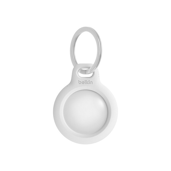 Belkin Secure Holder with Key Ring for Apple AirTag (White), mobiles, lebanon, samsung, iphones, new, used, laptops, computers, huawei, phone, mobile prices in lebanon,mobile prices