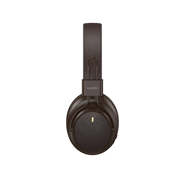 Porodo SoundTec Headphone With Leather Finish - Brown - mobile shop in Hamra, Beirut, Lebanon. New and used phones, iPhone, Samsung, Huawei, Xiaomi, Oppo, Realme, Honor, Google Pixel, tablets, laptops, computers, and accessories. متجر موبايلات في الحمرا، بيروت، لبنان. هواتف جديدة ومستعملة، آيفون، سامسونج، هواوي، شاومي، أوبو، ريلمي، هونر، جوجل بيكسل، أجهزة لوحية، لابتوبات، كمبيوترات، واكسسوارات.