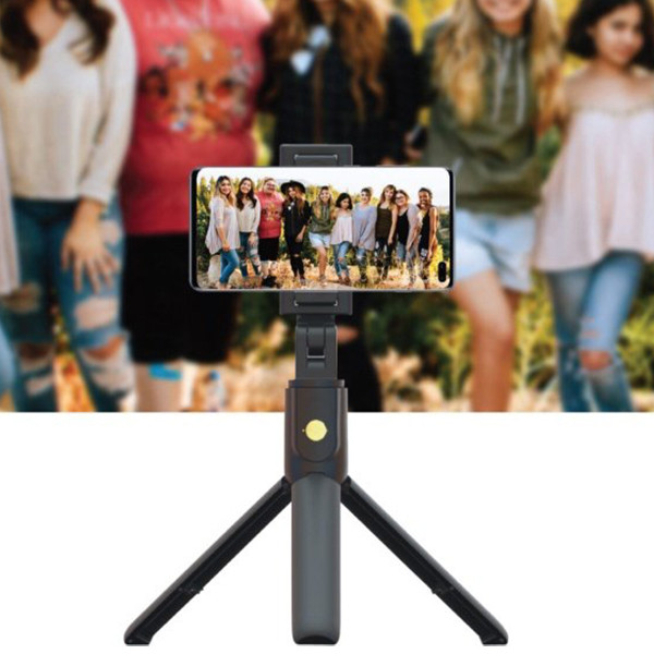 Porodo Bluetooth Selfie Stick With Tripod - Black - mobile shop in Hamra, Beirut, Lebanon. New and used phones, iPhone, Samsung, Huawei, Xiaomi, Oppo, Realme, Honor, Google Pixel, tablets, laptops, computers, and accessories. متجر موبايلات في الحمرا، بيروت، لبنان. هواتف جديدة ومستعملة، آيفون، سامسونج، هواوي، شاومي، أوبو، ريلمي، هونر، جوجل بيكسل، أجهزة لوحية، لابتوبات، كمبيوترات، واكسسوارات.