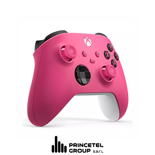 X BOX Deep Pink Wireless Controller - mobile shop in Hamra, Beirut, Lebanon. New and used phones, iPhone, Samsung, Huawei, Xiaomi, Oppo, Realme, Honor, Google Pixel, tablets, laptops, computers, and accessories. متجر موبايلات في الحمرا، بيروت، لبنان. هواتف جديدة ومستعملة، آيفون، سامسونج، هواوي، شاومي، أوبو، ريلمي، هونر، جوجل بيكسل، أجهزة لوحية، لابتوبات، كمبيوترات، واكسسوارات.
