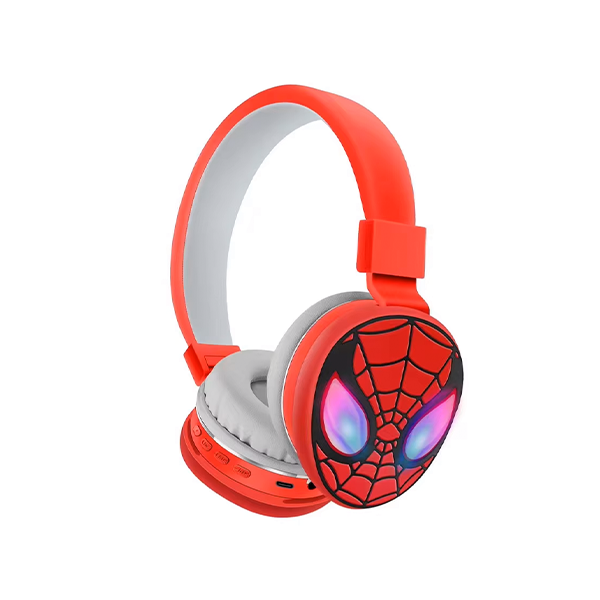 Cartoon Headset Bluetooth Spiderman Wireless AH-806E Red, mobiles, lebanon, samsung, iphones, new, used, laptops, computers, huawei, phone, mobile prices in lebanon,mobile prices