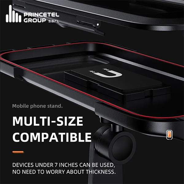 Rock Universal Retractable Bike Phone Mount - Black - mobile shop in Hamra, Beirut, Lebanon. New and used phones, iPhone, Samsung, Huawei, Xiaomi, Oppo, Realme, Honor, Google Pixel, tablets, laptops, computers, and accessories. متجر موبايلات في الحمرا، بيروت، لبنان. هواتف جديدة ومستعملة، آيفون، سامسونج، هواوي، شاومي، أوبو، ريلمي، هونر، جوجل بيكسل، أجهزة لوحية، لابتوبات، كمبيوترات، واكسسوارات.