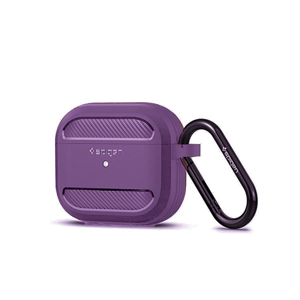 Spigen Rugged Armor Apple Airpods 3 Matte  Purple, mobiles, lebanon, samsung, iphones, new, used, laptops, computers, huawei, phone, mobile prices in lebanon,mobile prices