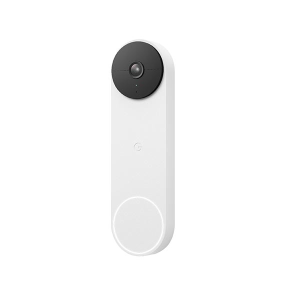 Google - Nest Wi-Fi Video Doorbell - Battery Operated - Snow - Snow, mobiles, lebanon, samsung, iphones, new, used, laptops, computers, huawei, phone, mobile prices in lebanon,mobile prices