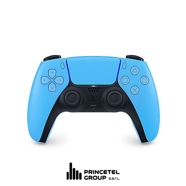 Sony DualSense wireless controller - Light Blue (Star Light Blue) - PS5 - mobile shop in Hamra, Beirut, Lebanon. New and used phones, iPhone, Samsung, Huawei, Xiaomi, Oppo, Realme, Honor, Google Pixel, tablets, laptops, computers, and accessories. متجر موبايلات في الحمرا، بيروت، لبنان. هواتف جديدة ومستعملة، آيفون، سامسونج، هواوي، شاومي، أوبو، ريلمي، هونر، جوجل بيكسل، أجهزة لوحية، لابتوبات، كمبيوترات، واكسسوارات.