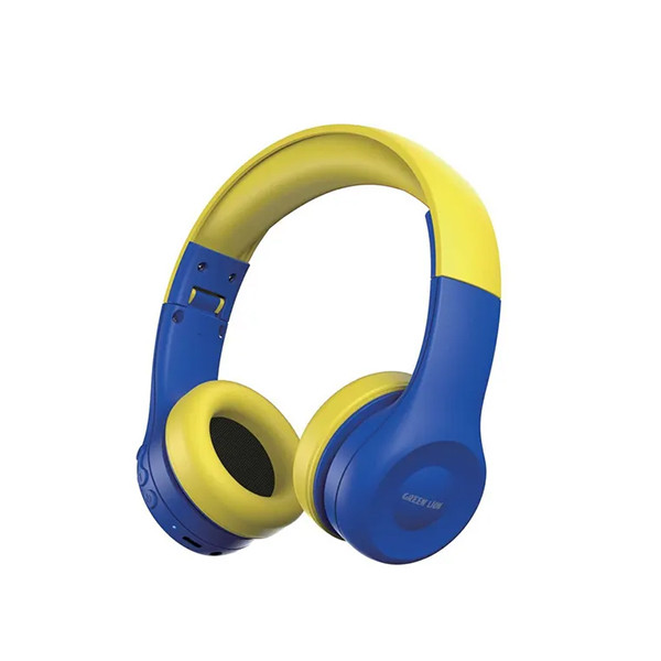 Green Lion Gk-100 Kid  Headphone 1 - Blue/Yellow, mobiles, lebanon, samsung, iphones, new, used, laptops, computers, huawei, phone, mobile prices in lebanon,mobile prices