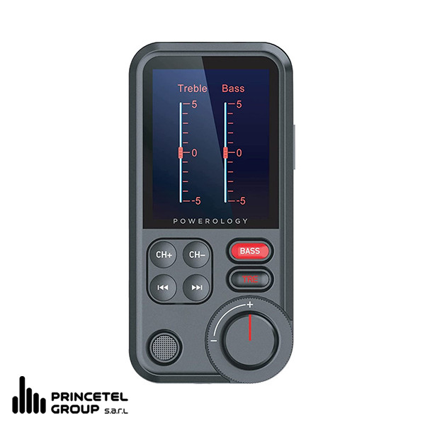 Powerology Bluetooth FM Transmitter Pro Car Charger - mobile shop in Hamra, Beirut, Lebanon. New and used phones, iPhone, Samsung, Huawei, Xiaomi, Oppo, Realme, Honor, Google Pixel, tablets, laptops, computers, and accessories. متجر موبايلات في الحمرا، بيروت، لبنان. هواتف جديدة ومستعملة، آيفون، سامسونج، هواوي، شاومي، أوبو، ريلمي، هونر، جوجل بيكسل، أجهزة لوحية، لابتوبات، كمبيوترات، واكسسوارات.