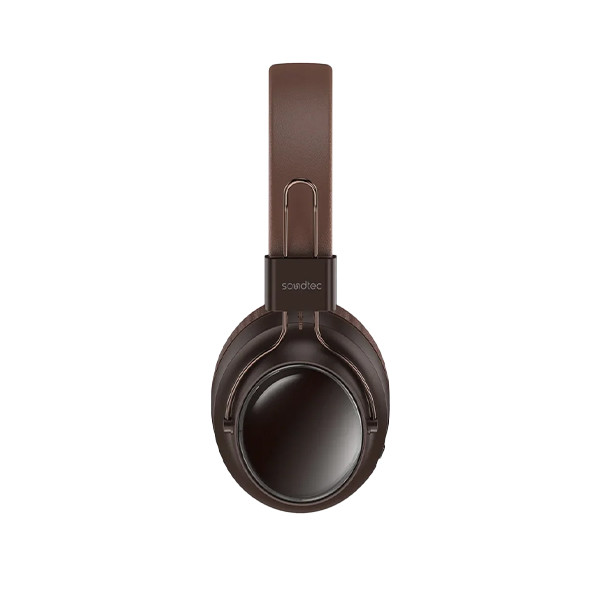Porodo SoundTec Headphone With Smooth Finish - Brown - mobile shop in Hamra, Beirut, Lebanon. New and used phones, iPhone, Samsung, Huawei, Xiaomi, Oppo, Realme, Honor, Google Pixel, tablets, laptops, computers, and accessories. متجر موبايلات في الحمرا، بيروت، لبنان. هواتف جديدة ومستعملة، آيفون، سامسونج، هواوي، شاومي، أوبو، ريلمي، هونر، جوجل بيكسل، أجهزة لوحية، لابتوبات، كمبيوترات، واكسسوارات.