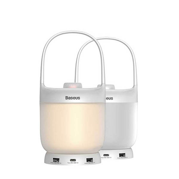Baseus Lighting moon white series stepless Dimming portable Lamp - knob control, mobiles, lebanon, samsung, iphones, new, used, laptops, computers, huawei, phone, mobile prices in lebanon,mobile prices