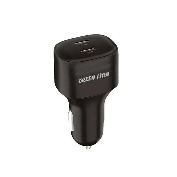 Green Lion Dual Port USB -C Car Charger 45w -Black, mobiles, lebanon, samsung, iphones, new, used, laptops, computers, huawei, phone, mobile prices in lebanon,mobile prices