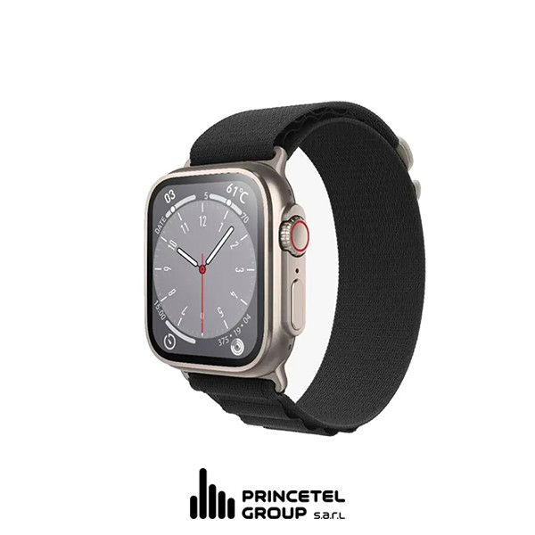 Green Lion Ultra Active Smart Watch 49MM - Titanium/Black(Strap) - mobile shop in Hamra, Beirut, Lebanon. New and used phones, iPhone, Samsung, Huawei, Xiaomi, Oppo, Realme, Honor, Google Pixel, tablets, laptops, computers, and accessories. متجر موبايلات في الحمرا، بيروت، لبنان. هواتف جديدة ومستعملة، آيفون، سامسونج، هواوي، شاومي، أوبو، ريلمي، هونر، جوجل بيكسل، أجهزة لوحية، لابتوبات، كمبيوترات، واكسسوارات.