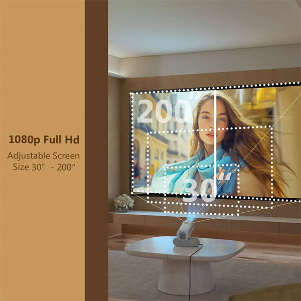Porodo Lumacast Smart Full HD Projector Auto Focus & Keystone - mobile shop in Hamra, Beirut, Lebanon. New and used phones, iPhone, Samsung, Huawei, Xiaomi, Oppo, Realme, Honor, Google Pixel, tablets, laptops, computers, and accessories. متجر موبايلات في الحمرا، بيروت، لبنان. هواتف جديدة ومستعملة، آيفون، سامسونج، هواوي، شاومي، أوبو، ريلمي، هونر، جوجل بيكسل، أجهزة لوحية، لابتوبات، كمبيوترات، واكسسوارات.