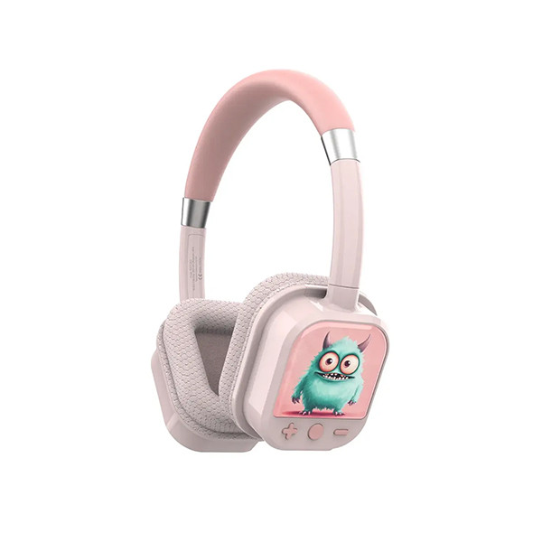 Porodo Soundtec Yotowave Kids Headphone - Pink, mobiles, lebanon, samsung, iphones, new, used, laptops, computers, huawei, phone, mobile prices in lebanon,mobile prices