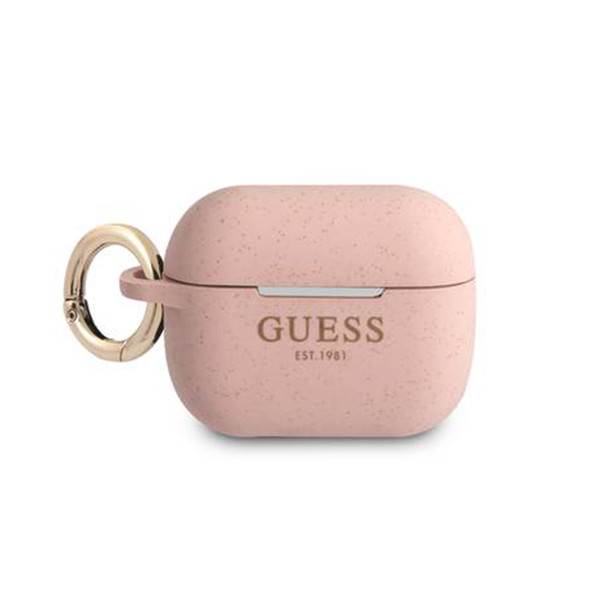 Guess Airpod Case Compatible with Airpods Pro with Ring - Pink, mobiles, lebanon, samsung, iphones, new, used, laptops, computers, huawei, phone, mobile prices in lebanon,mobile prices