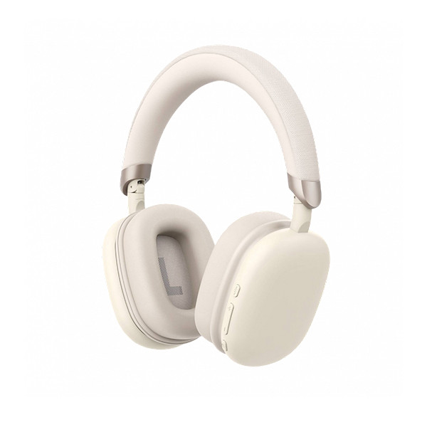 Porodo Soundtec Vibe Wireless Headphones Adjustable 360 Foldable - Cream, mobiles, lebanon, samsung, iphones, new, used, laptops, computers, huawei, phone, mobile prices in lebanon,mobile prices