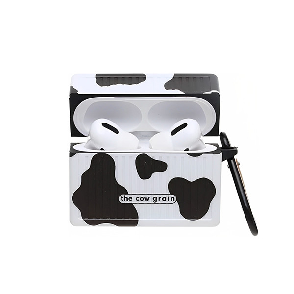 Case for Airpods Pro - The Cow Grain White, mobiles, lebanon, samsung, iphones, new, used, laptops, computers, huawei, phone, mobile prices in lebanon,mobile prices