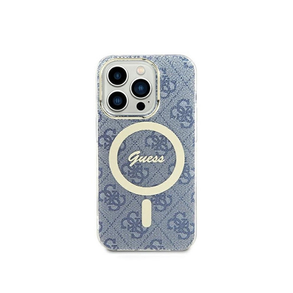 Zadní Kryt Guess IML Flowers Allover Strap MagSafe Pro IPhone 17 Pro Max White - View #8