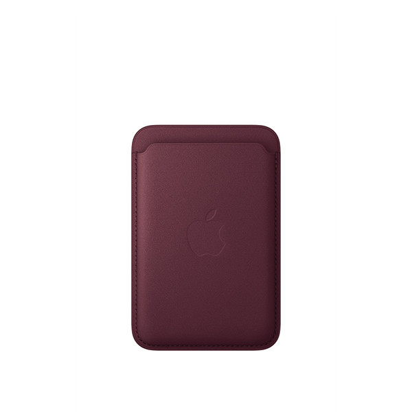 Apple iPhone FineWoven Wallet with MagSafe – Burgundy - mobile shop in Hamra, Beirut, Lebanon. New and used phones, iPhone, Samsung, Huawei, Xiaomi, Oppo, Realme, Honor, Google Pixel, tablets, laptops, computers, and accessories. متجر موبايلات في الحمرا، بيروت، لبنان. هواتف جديدة ومستعملة، آيفون، سامسونج، هواوي، شاومي، أوبو، ريلمي، هونر، جوجل بيكسل، أجهزة لوحية، لابتوبات، كمبيوترات، واكسسوارات.