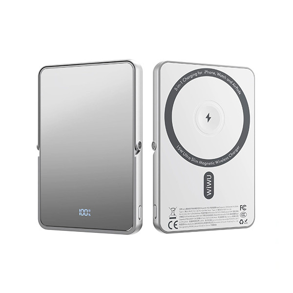 WIWU Powerbank MagSafe GLamour 5,000mah, mobiles, lebanon, samsung, iphones, new, used, laptops, computers, huawei, phone, mobile prices in lebanon,mobile prices