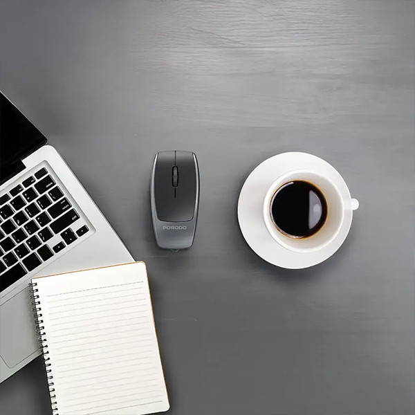 Porodo Bluetooth Mouse With Crd Reader+Type-C Charging - Silver - mobile shop in Hamra, Beirut, Lebanon. New and used phones, iPhone, Samsung, Huawei, Xiaomi, Oppo, Realme, Honor, Google Pixel, tablets, laptops, computers, and accessories. متجر موبايلات في الحمرا، بيروت، لبنان. هواتف جديدة ومستعملة، آيفون، سامسونج، هواوي، شاومي، أوبو، ريلمي، هونر، جوجل بيكسل، أجهزة لوحية، لابتوبات، كمبيوترات، واكسسوارات.