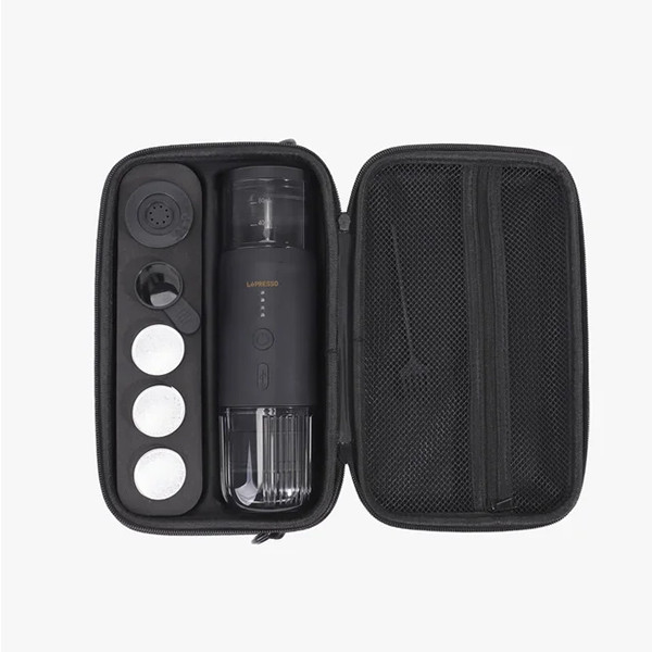 LePresso Portable  Espresso Machine With Thermal  Meter - Black - mobile shop in Hamra, Beirut, Lebanon. New and used phones, iPhone, Samsung, Huawei, Xiaomi, Oppo, Realme, Honor, Google Pixel, tablets, laptops, computers, and accessories. متجر موبايلات في الحمرا، بيروت، لبنان. هواتف جديدة ومستعملة، آيفون، سامسونج، هواوي، شاومي، أوبو، ريلمي، هونر، جوجل بيكسل، أجهزة لوحية، لابتوبات، كمبيوترات، واكسسوارات.