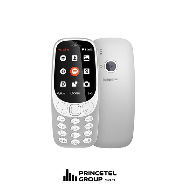 Nokia 3310 Grey - mobile shop in Hamra, Beirut, Lebanon. New and used phones, iPhone, Samsung, Huawei, Xiaomi, Oppo, Realme, Honor, Google Pixel, tablets, laptops, computers, and accessories. متجر موبايلات في الحمرا، بيروت، لبنان. هواتف جديدة ومستعملة، آيفون، سامسونج، هواوي، شاومي، أوبو، ريلمي، هونر، جوجل بيكسل، أجهزة لوحية، لابتوبات، كمبيوترات، واكسسوارات.