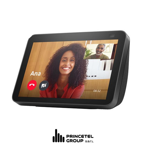 Amazon - Echo Show 8 (2nd Gen, 2021 release) | HD smart display with Alexa and 13 MP camera - Charcoal - mobile shop in Hamra, Beirut, Lebanon. New and used phones, iPhone, Samsung, Huawei, Xiaomi, Oppo, Realme, Honor, Google Pixel, tablets, laptops, computers, and accessories. متجر موبايلات في الحمرا، بيروت، لبنان. هواتف جديدة ومستعملة، آيفون، سامسونج، هواوي، شاومي، أوبو، ريلمي، هونر، جوجل بيكسل، أجهزة لوحية، لابتوبات، كمبيوترات، واكسسوارات.