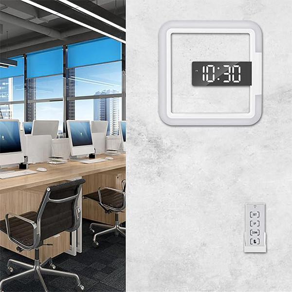 Jumbo Led Mirror Clock - mobile shop in Hamra, Beirut, Lebanon. New and used phones, iPhone, Samsung, Huawei, Xiaomi, Oppo, Realme, Honor, Google Pixel, tablets, laptops, computers, and accessories. متجر موبايلات في الحمرا، بيروت، لبنان. هواتف جديدة ومستعملة، آيفون، سامسونج، هواوي، شاومي، أوبو، ريلمي، هونر، جوجل بيكسل، أجهزة لوحية، لابتوبات، كمبيوترات، واكسسوارات.