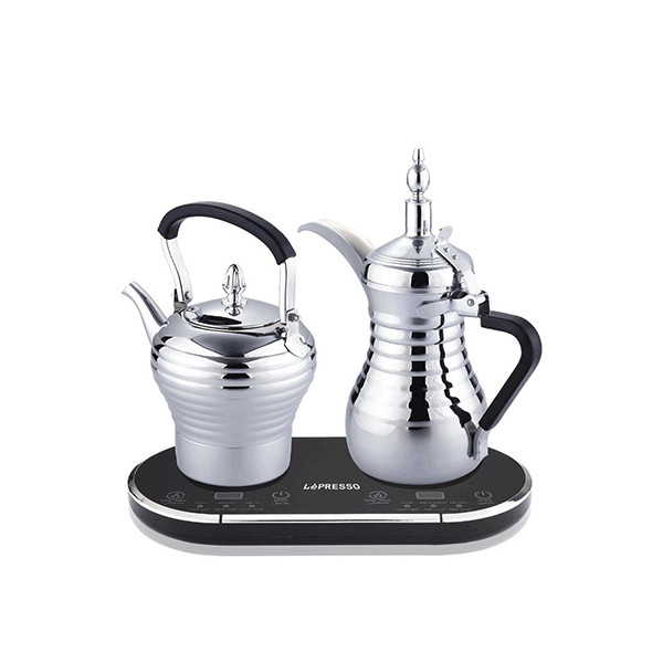 LePresso Dual Pot Coffee and Tea Brewing Set 1600w-Silver, mobiles, lebanon, samsung, iphones, new, used, laptops, computers, huawei, phone, mobile prices in lebanon,mobile prices