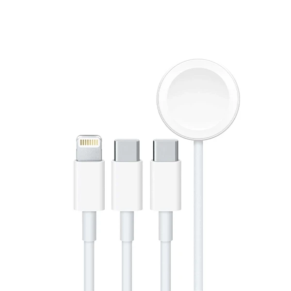 Porodo All-In-One Cable USB-C To Lightning / Type-C / Watch Charger (1.2m), mobiles, lebanon, samsung, iphones, new, used, laptops, computers, huawei, phone, mobile prices in lebanon,mobile prices