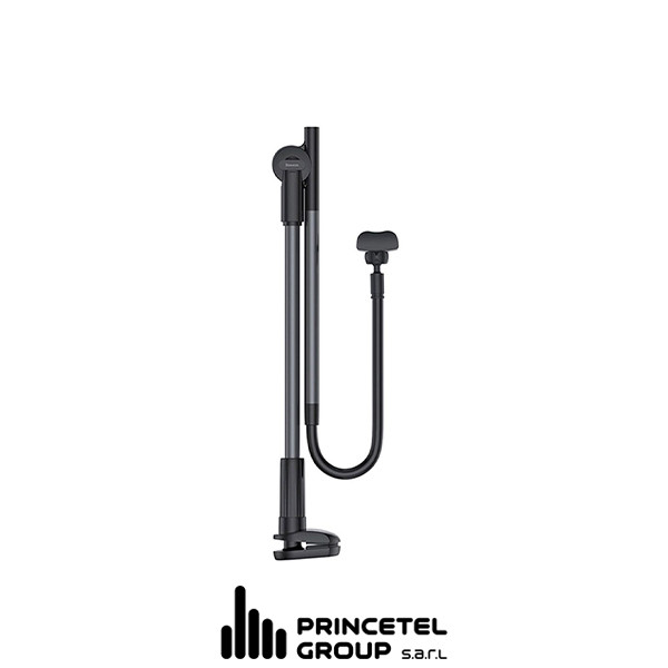 Baseus Unlimited Adjustment Lazy Phone Holder Grey - mobile shop in Hamra, Beirut, Lebanon. New and used phones, iPhone, Samsung, Huawei, Xiaomi, Oppo, Realme, Honor, Google Pixel, tablets, laptops, computers, and accessories. متجر موبايلات في الحمرا، بيروت، لبنان. هواتف جديدة ومستعملة، آيفون، سامسونج، هواوي، شاومي، أوبو، ريلمي، هونر، جوجل بيكسل، أجهزة لوحية، لابتوبات، كمبيوترات، واكسسوارات.