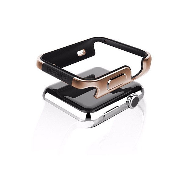 X-doria Defense Edge Mechined Metal Guard for Apple Watch 42 MM - Gold, mobiles, lebanon, samsung, iphones, new, used, laptops, computers, huawei, phone, mobile prices in lebanon,mobile prices