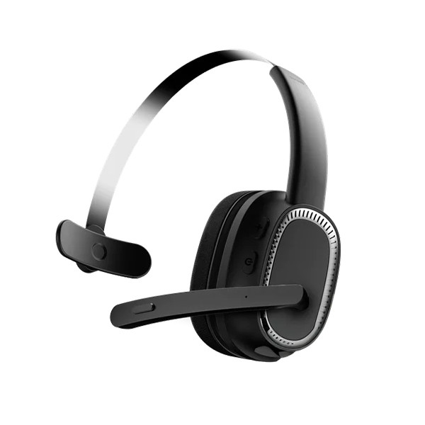 Porodo Mono Headphone With Mic - Black, mobiles, lebanon, samsung, iphones, new, used, laptops, computers, huawei, phone, mobile prices in lebanon,mobile prices