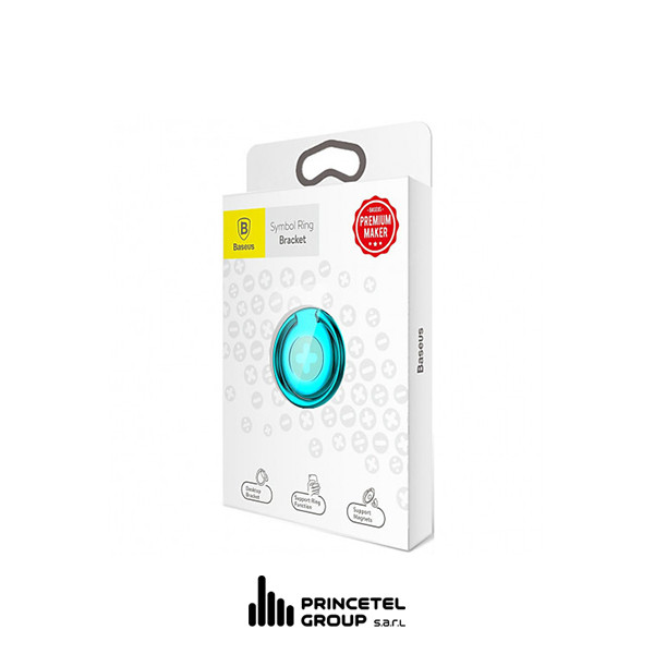 Baseus Symbol Ring Bracket Blue - mobile shop in Hamra, Beirut, Lebanon. New and used phones, iPhone, Samsung, Huawei, Xiaomi, Oppo, Realme, Honor, Google Pixel, tablets, laptops, computers, and accessories. متجر موبايلات في الحمرا، بيروت، لبنان. هواتف جديدة ومستعملة، آيفون، سامسونج، هواوي، شاومي، أوبو، ريلمي، هونر، جوجل بيكسل، أجهزة لوحية، لابتوبات، كمبيوترات، واكسسوارات.