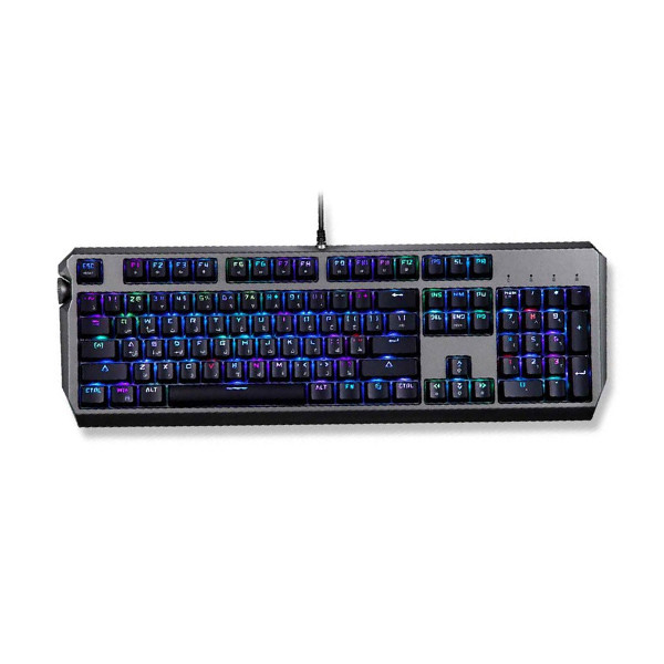 Porodo Gaming Wired Mechanical Gaming Keyboard with Gateron Pro Switch (Red) - Black, mobiles, lebanon, samsung, iphones, new, used, laptops, computers, huawei, phone, mobile prices in lebanon,mobile prices