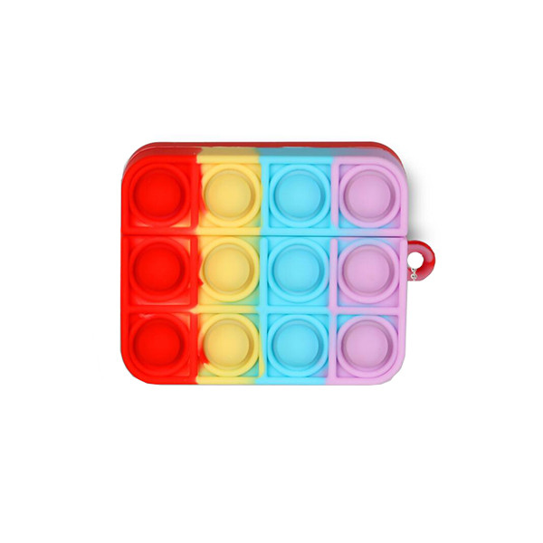 Uniq Popit Design for Airpods Pro - Red/Yellow/Blue/Pink, mobiles, lebanon, samsung, iphones, new, used, laptops, computers, huawei, phone, mobile prices in lebanon,mobile prices