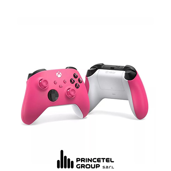 X BOX Deep Pink Wireless Controller - mobile shop in Hamra, Beirut, Lebanon. New and used phones, iPhone, Samsung, Huawei, Xiaomi, Oppo, Realme, Honor, Google Pixel, tablets, laptops, computers, and accessories. متجر موبايلات في الحمرا، بيروت، لبنان. هواتف جديدة ومستعملة، آيفون، سامسونج، هواوي، شاومي، أوبو، ريلمي، هونر، جوجل بيكسل، أجهزة لوحية، لابتوبات، كمبيوترات، واكسسوارات.
