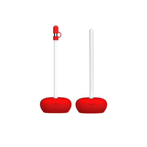 Baseus Apple Pencil stand -  Red, mobiles, lebanon, samsung, iphones, new, used, laptops, computers, huawei, phone, mobile prices in lebanon,mobile prices