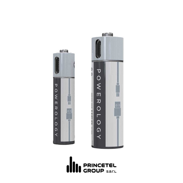 Powerology USB Rechargeable Lithium-ion Battery AAA - mobile shop in Hamra, Beirut, Lebanon. New and used phones, iPhone, Samsung, Huawei, Xiaomi, Oppo, Realme, Honor, Google Pixel, tablets, laptops, computers, and accessories. متجر موبايلات في الحمرا، بيروت، لبنان. هواتف جديدة ومستعملة، آيفون، سامسونج، هواوي، شاومي، أوبو، ريلمي، هونر، جوجل بيكسل، أجهزة لوحية، لابتوبات، كمبيوترات، واكسسوارات.