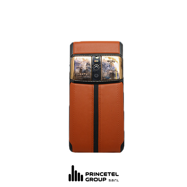 Vertu Signature Touch Tesla Edition Orange - mobile shop in Hamra, Beirut, Lebanon. New and used phones, iPhone, Samsung, Huawei, Xiaomi, Oppo, Realme, Honor, Google Pixel, tablets, laptops, computers, and accessories. متجر موبايلات في الحمرا، بيروت، لبنان. هواتف جديدة ومستعملة، آيفون، سامسونج، هواوي، شاومي، أوبو، ريلمي، هونر، جوجل بيكسل، أجهزة لوحية، لابتوبات، كمبيوترات، واكسسوارات.