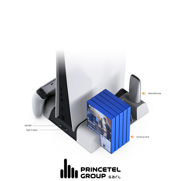 Dobe Multifunction cooling charging dock ps5 Big - mobile shop in Hamra, Beirut, Lebanon. New and used phones, iPhone, Samsung, Huawei, Xiaomi, Oppo, Realme, Honor, Google Pixel, tablets, laptops, computers, and accessories. متجر موبايلات في الحمرا، بيروت، لبنان. هواتف جديدة ومستعملة، آيفون، سامسونج، هواوي، شاومي، أوبو، ريلمي، هونر، جوجل بيكسل، أجهزة لوحية، لابتوبات، كمبيوترات، واكسسوارات.
